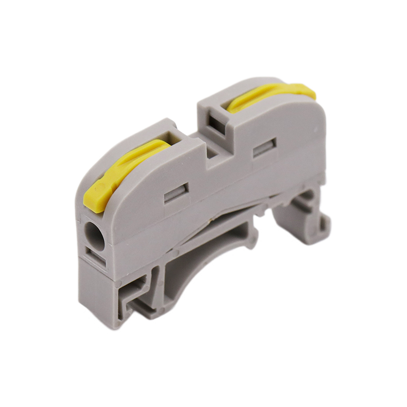 1 Sa 1 Pole Yellow DIN Rail Terminal Quick Connector