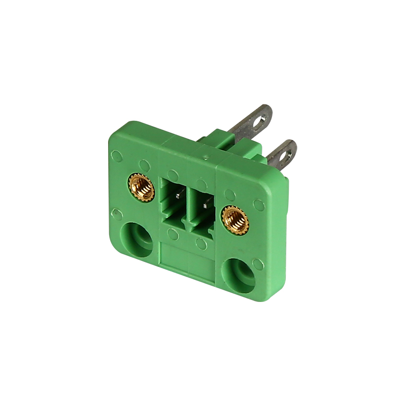 2P 3.81mm Sa pamamagitan ng Wall Terminal Block