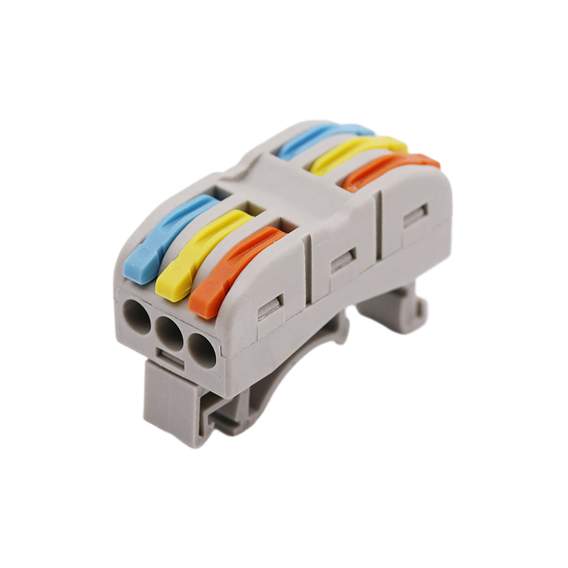 3 Sa 3 Pole DIN Rail Terminal Quick Connector