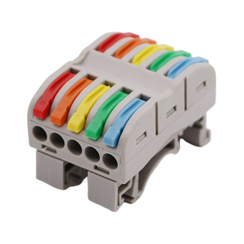 5 Sa 5 Out PC DIN Rail Terminal Quick Connector