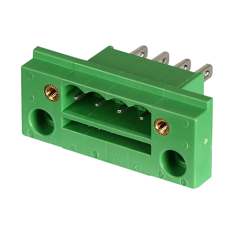 7P 5.0mm Through Wall Terminal Block na May Screw