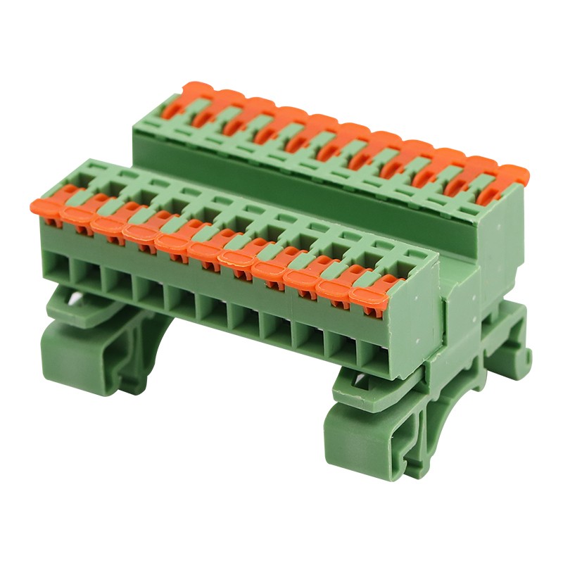 Uri ng Din Rail Pluggable Terminal Block