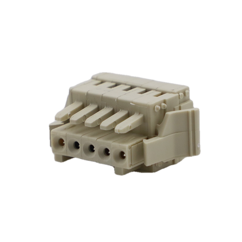 Pahalang na Babae 3.5mm 10A 5Pins Pluggable Terminal Block