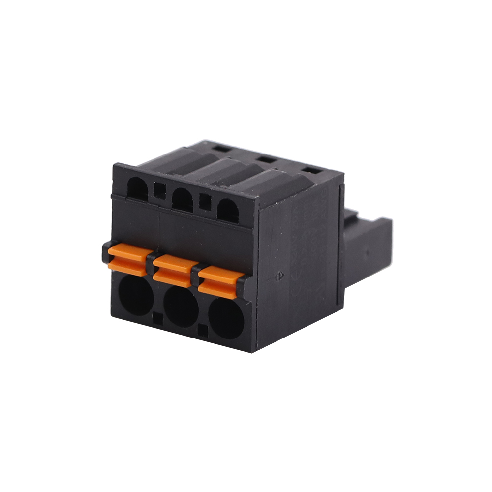 Male Screwless Pluggable Terminal Block 5.08MM